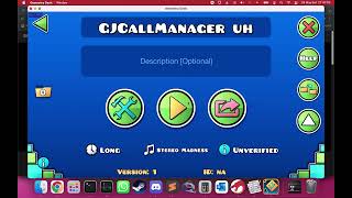 Geometry Dash Arbitrary Code Execution  Proof of Concept Noclip [upl. by Ahset]