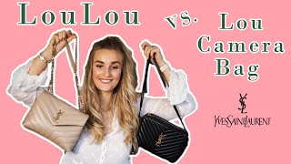 Saint Laurent Small Lou Lou vs Lou Camera Bag Comparison – Which one is better Freya Johanna [upl. by Evey]