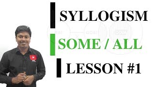 SYLLOGISM LESSON1 SOMEALL [upl. by Arihay]