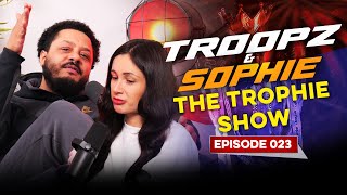 Troopz DESTROYS Carragher amp Sophie Walks Away From Chelsea  The Trophie Show Ep 23 [upl. by Etiuqram568]