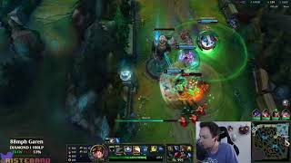 RISTE Garen  Garen vs Renekton Top  Garen Gameplay [upl. by Naro]