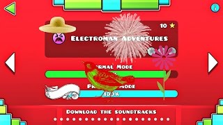 Geometry Dash  Electroman Adventures All Coins [upl. by Eizzik]