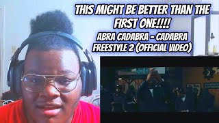 UK DRILLLLL Abra Cadabra  CADABRA FREESTYLE 2 Official Video REACTION [upl. by Liza414]