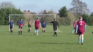 Peterborough Saints v Thorpe Wood Sunday Claret  PeterboroDistrict Football Lge 202324 SUN DIV 1 [upl. by Aissila]