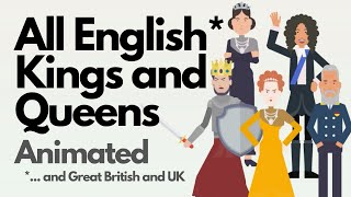 All English Kings and Queens animated documentary [upl. by Arriaes]