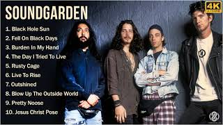 4K Soundgarden Full Album  Soundgarden Greatest Hits  Top 10 Best Soundgarden Songs 2021 [upl. by Boaten]