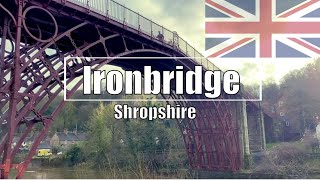 First Iron Bridge In The World  Shropshire England [upl. by Bakerman325]