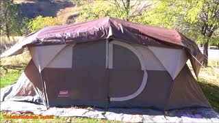 Coleman WeatherMaster 10 Person Tent  its Awesome [upl. by Goodill]