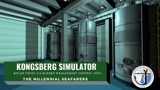 Kongsberg Simulator Boiler Firing [upl. by Burrill]