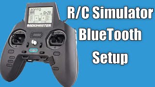 Setup RadioMaster Remote Control as a Bluetooth Joystick for Simulators [upl. by Rehpotirhc]