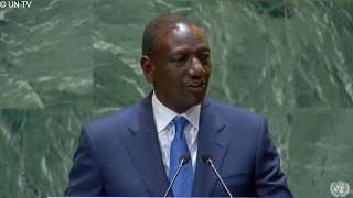 LIVE  William Ruto president of the Republic of Kenya SPEECH IN UN  Wahjoc [upl. by Lowrance]