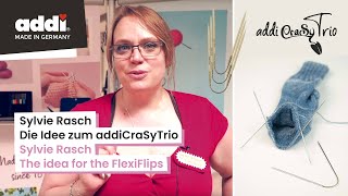 SockenStrickRevolution Die Idee zum addiCraSyTrio  Interview mit Sylvie Rasch [upl. by Scheider]