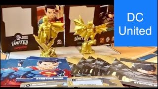 DC United Superman amp Batman Gold Promos  Unboxing  Gam￼eplay [upl. by Dleifniw20]