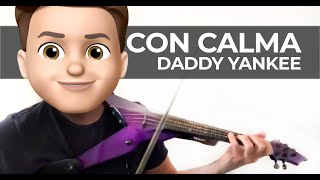 Con Calma  Daddy Yankee Violin Cover by Robert Mendoza [upl. by Ahsemot811]