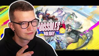 HOLIDAY UPDATE  Arknights  Dossoles Holiday Trailer REACTION Agent Reacts [upl. by Alvan]