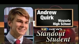 Standout Student Wayzata’s Andrew Quirk [upl. by Belicia]