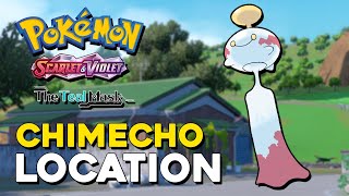 Pokemon Scarlet amp Violet Teal Mask DLC Chimecho Location [upl. by Zedekiah]