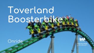 Boosterbike Motorbike Freizeitpark Toverland  Linke Seite  Onride 2021 [upl. by Anyahs]