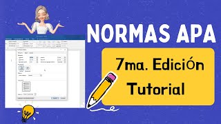 Normas APA 7ma edición aprende a configurarlas en Word [upl. by Enail]