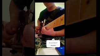 Interpol Slow Hands guitarcover verse rock alternativerock indierock short [upl. by Eidualc]