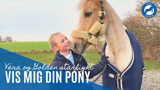 🐴 Vis mig din pony Vera og Golden starlight 🐴 [upl. by Norramic]