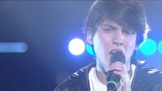 Christopher Vélez Sings quot Kilómetros quot by Sin Bandera La Banda Live Shows 2015 [upl. by Ative]