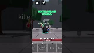 WATERMELON COMBO YTSHORTS RN robloxedit memes funny thestrongestbattlegrounds tsb roblox [upl. by Reynolds]