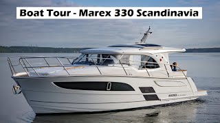 Boat Tour  Marex 330 Scandinavia [upl. by Eened]