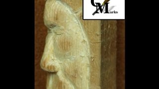 How to carve a simple wood spirit Pt1 [upl. by Gall]