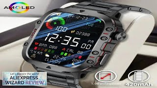 2024 New For Xiaomi Military Smart Watch Men IP68 5ATM Outdoor Sports Review [upl. by Osicran525]