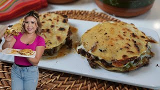 Fast Easy and SUPER Delicious CARNE ASADA Quesadillas NO MARINADE another meal under 30 Minutes [upl. by Orlando]