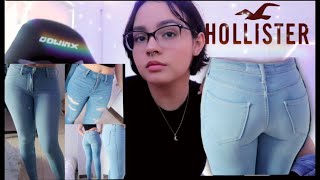 Hollister Jean TryOn Haul [upl. by Yecad]