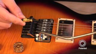 Hollow Point Intonation System Installation for Double Locking Tremolos [upl. by Tima]