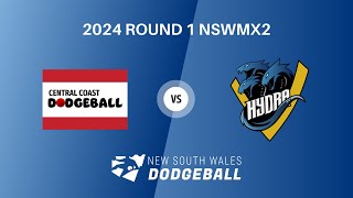 2024 NSWDL R1 Mixed Div 2  Villawood Hydra vs Central Coast Centurions [upl. by Hcirteid]