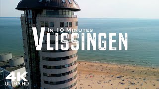 VLISSINGEN 2024 🇳🇱 Drone Aerial 4K  Holland Netherlands Nederland Zeeland [upl. by Htinek]