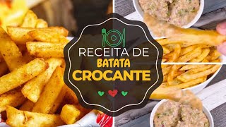 O Segredo da Batata CROCANTE Perfeita que Ninguém Te Contou [upl. by Sherj]