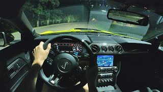 2021 Ford Mustang Shelby GT500  POV Night Drive Binaural Audio [upl. by Chrisoula102]