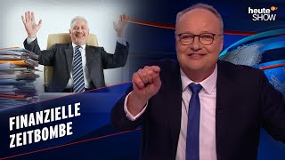 Zu viele Pensionszahlungen Bricht Deutschlands BeamtenSystem zusammen  heuteshow vom 22092023 [upl. by Kappenne]