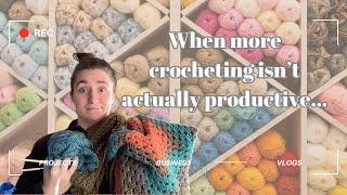 I did a lot of crocheting but was it actually productive [upl. by Aicetel]