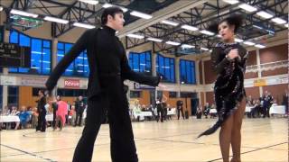 9th €uro Championships  PD Latin  Final Chacha  Guy Rosen amp Anastasija Gorbachenko [upl. by Atiekahs]