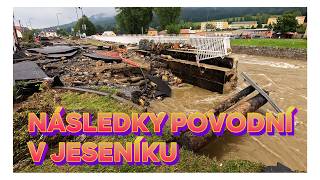 Povodně v Jeseníku 16 9 2024  Den poté  Hrozivé následky velké vody [upl. by Enomor874]