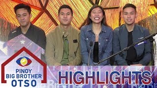 Kuya pinaalalahanan sina Akie Kiara Gino at Argel sa big jump challenge  Day 35  PBB OTSO [upl. by Eiramaliehs641]