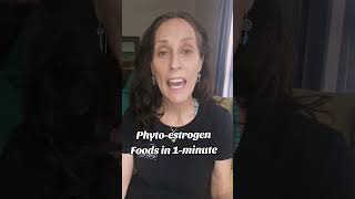 Phytoestrogen Foods in 1minute menopause perimenopause [upl. by Abe710]