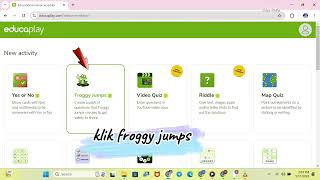 Tutorial game edukasi katak melompat  Educaplay [upl. by Ycniuq]