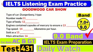 IELTS Listening Practice Test 2024 with Answers Real Exam  431 [upl. by Evette441]