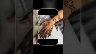 latest finger mehandi designs for girls by me viralshorts [upl. by Graf]