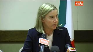 MARO MOGHERINI DALLA NATO UN SUPPORTO IMPORTANTE [upl. by Ailaham]