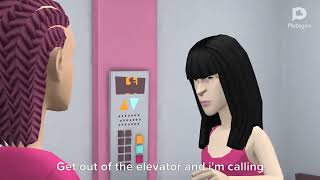 Violy Dances In The Elevator And Gets Grounded [upl. by Isidro]