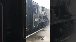 BR 2MT 78019 arriving into Tunbridge Wells west station the spa valley railway [upl. by Rizan]