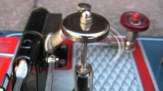 Wilesco D16 Steam Engine Old Toys Video Time Travel [upl. by Sucramel]